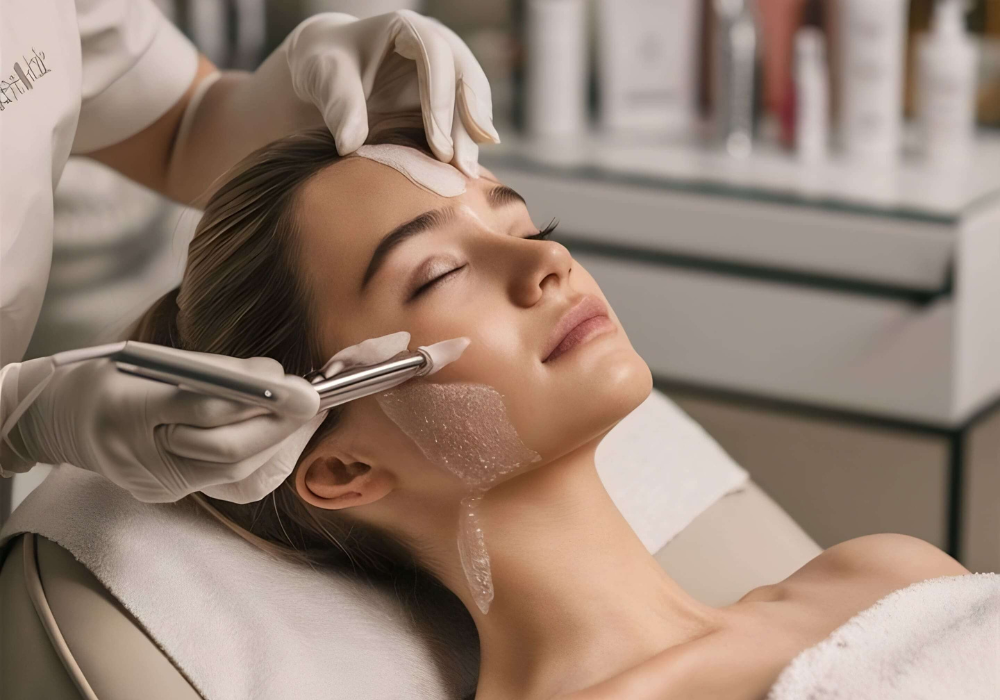 Hydrafacial With Dermaplaning
